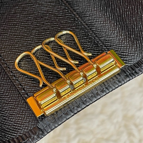 🌸Epi Multicles 4 Leather Ring Key Case - Picture 14 of 14